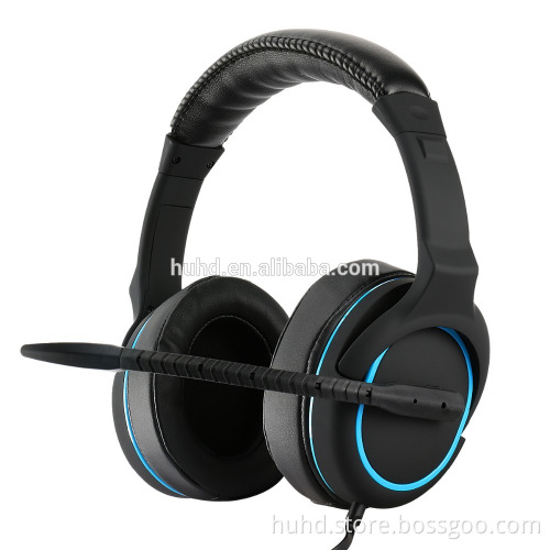 Professional best bass noise cancelling wired overhead gaming headset for PS4 PS3 Xbox One Xbox 360 with detachable controller